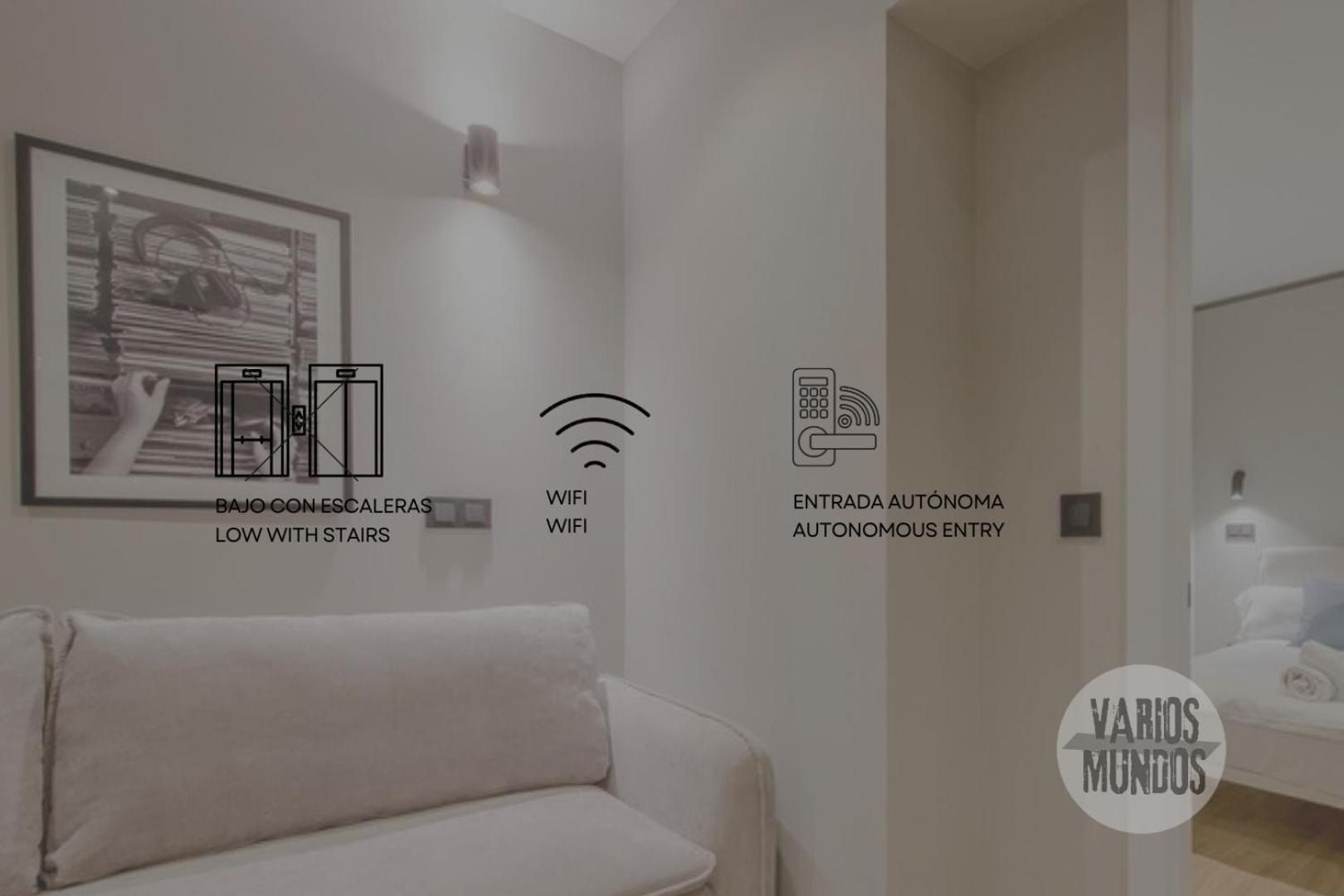 Urban And Central Apt 5Pax En Calle Silva-Gran Via E2 Madrid Exteriör bild