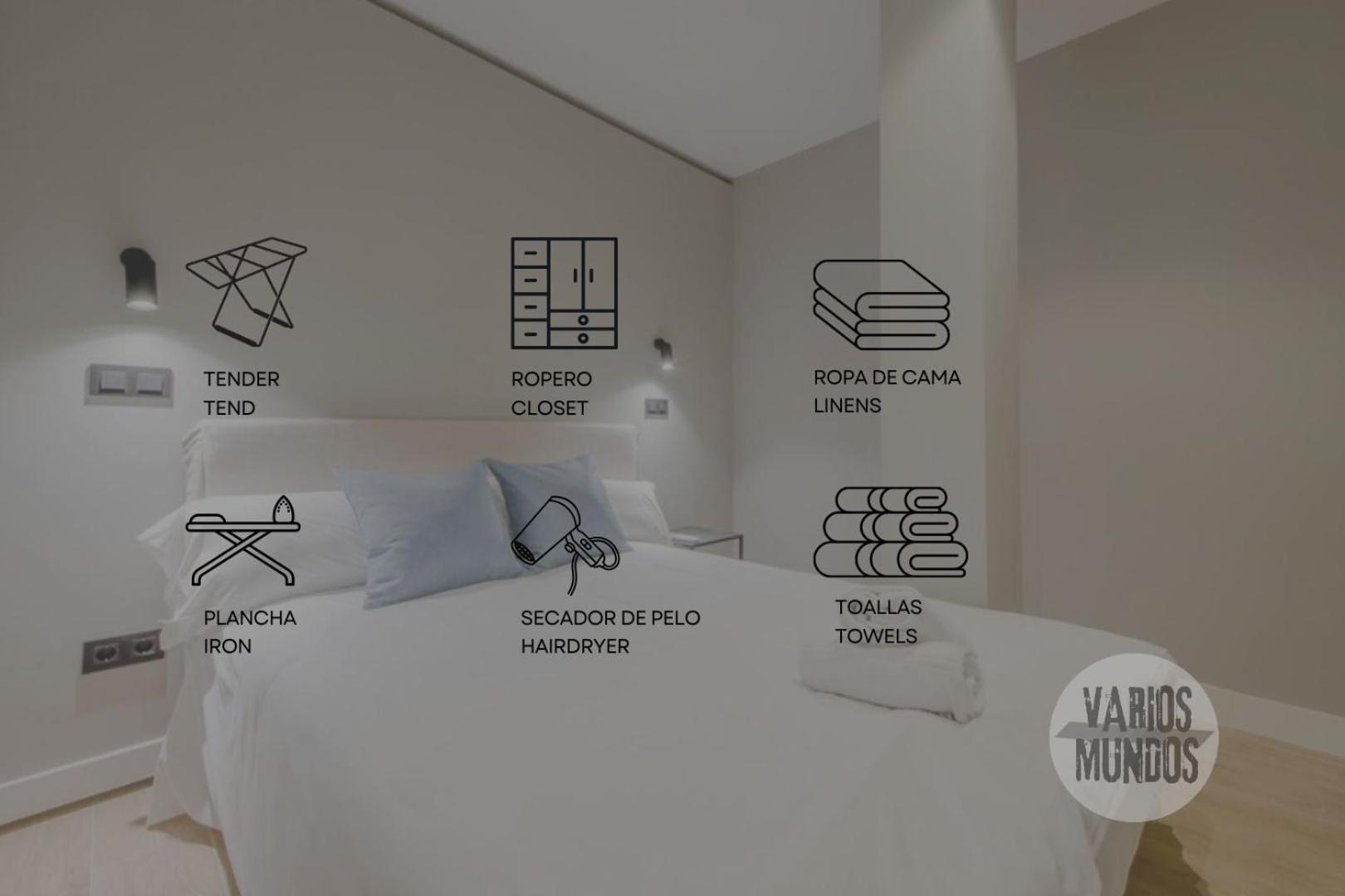 Urban And Central Apt 5Pax En Calle Silva-Gran Via E2 Madrid Exteriör bild